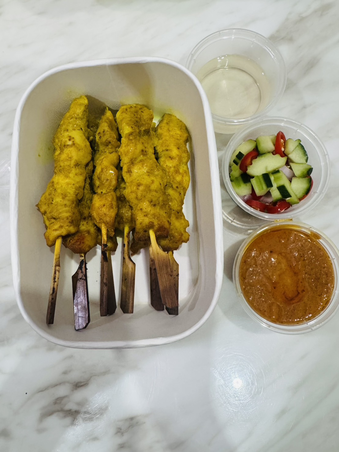 Chicken Satay with Peanut Sauce