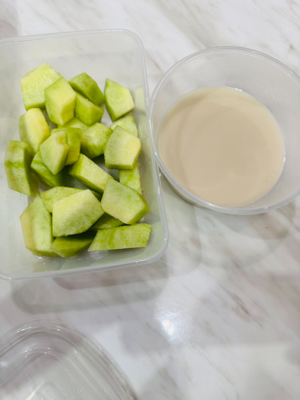 Thai Melon in Coconut Milk