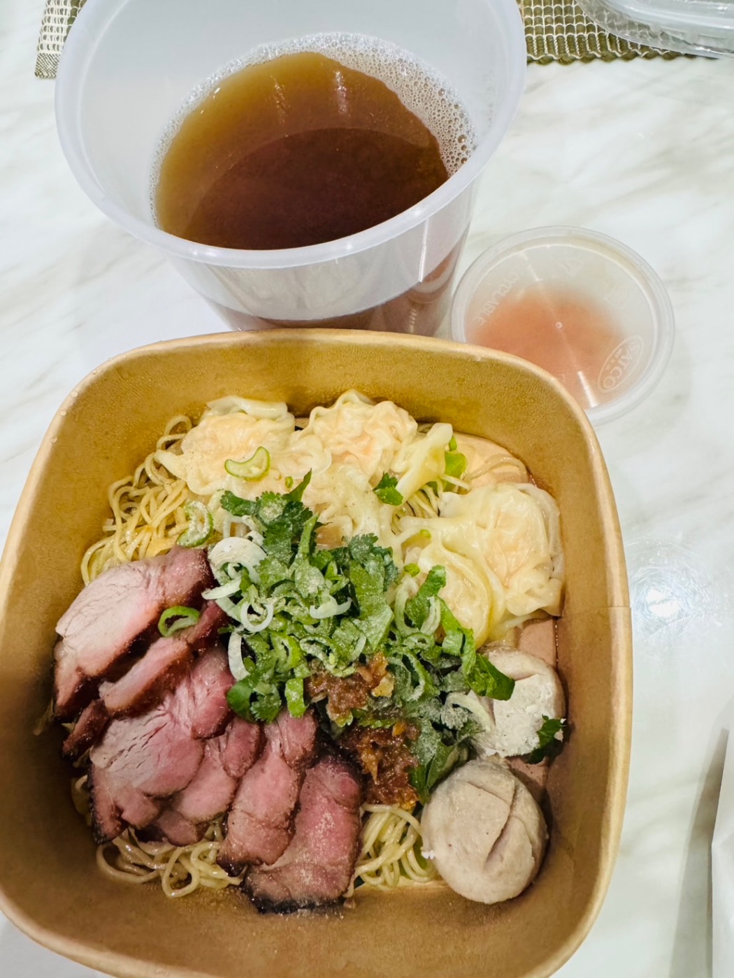 Wonton Noodle Soup with Char Siu