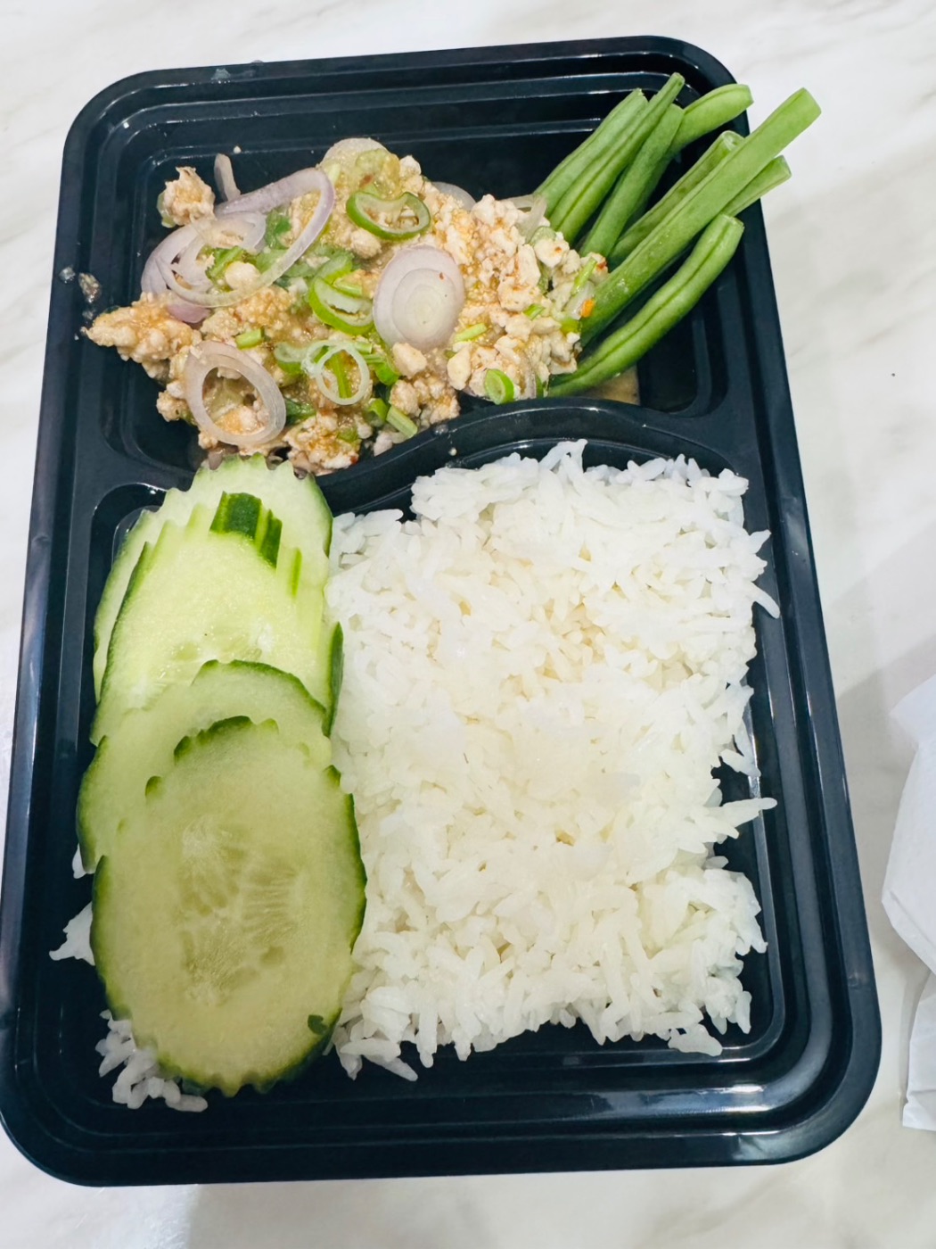 Chicken Larb with Rice